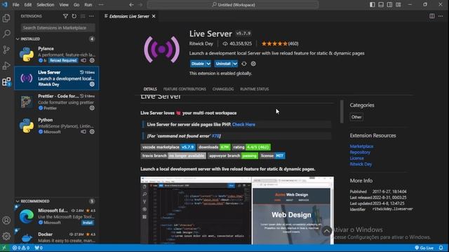 Curso Grátis HTML, CSS e JavaScript (front-end/desenvolvimento web) - Aula 3: Ambiente смотреть онлайн