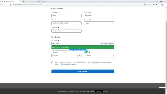 1- انشاء حساب على موقع Moodlecloud смотреть онлайн