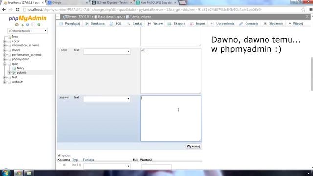 Kurs MySQL odc. 1: Bazy danych. Pierwsze zapytania SELECT смотреть онлайн