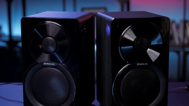Głośniki Real-El S450 - budżetowy zestaw audio смотреть онлайн