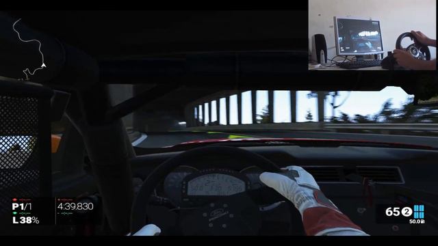 Project CARS - Logitech driving Force Pro - California HighWay w/Wheel Cam смотреть онлайн