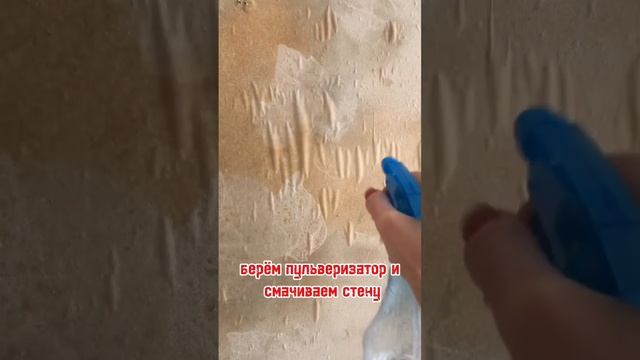 Как легко удалить старые обои? #ремонтквартир #ремонт #ремонтсвоимируками #ремонтсами смотреть онлайн