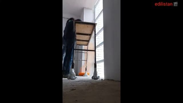 Откос из окна. Сделано в Казакстане