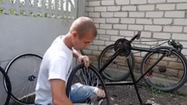 ставлю 28 колеса вместо 26. перехожу на слики шоссе смотреть онлайн