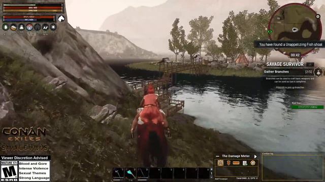 Ep.4.5 - Thralls & Bazaar Items & My Very Own Horse Texture - Conan Exiles (Savage Wilds Map mod) смотреть онлайн