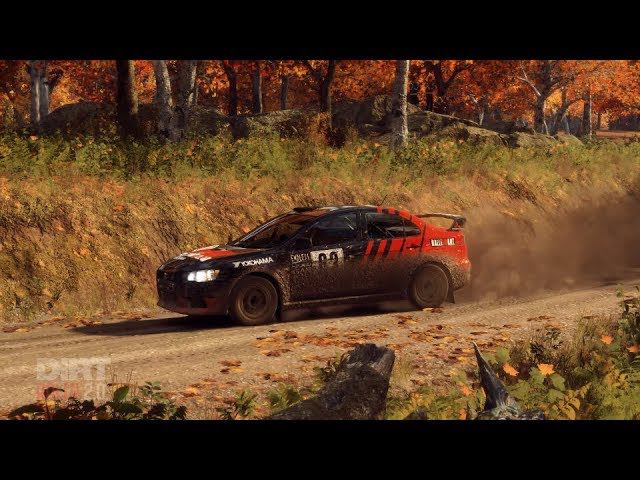 4К Dirt Rally 2.0 Deluxe Edition Mitsubishi замедление