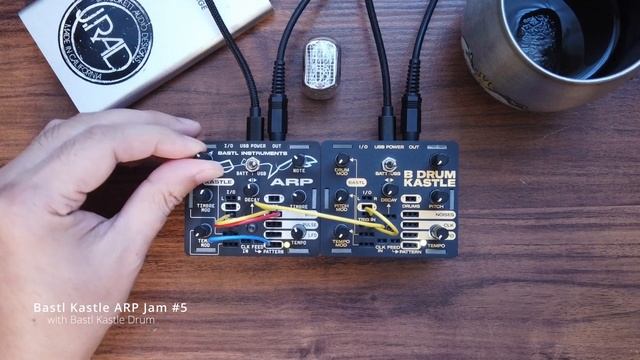 Bastl Kastle Arp #5 (with Kastle Drum)