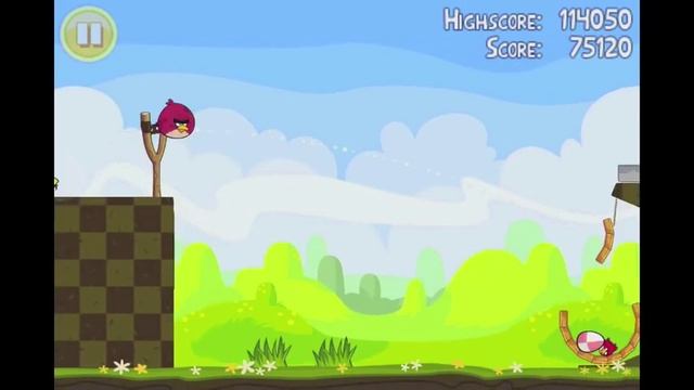Angry Birds Seasons Easter Eggs Level 2 Walkthrough 3 Star смотреть онлайн