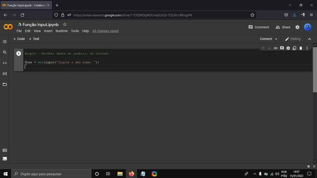 Aula02 - Entendendo a Função Input no Python - Programa001 смотреть онлайн