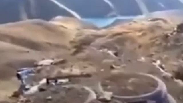 Озера Гейча (Севан) под ногами Азербайджанского солдата. смотреть онлайн