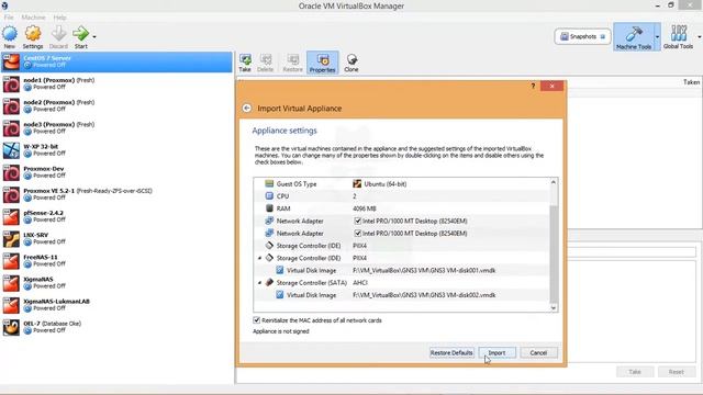 How to Deploy GNS3 VM to Oracle VM VirtualBox (4/7) смотреть онлайн
