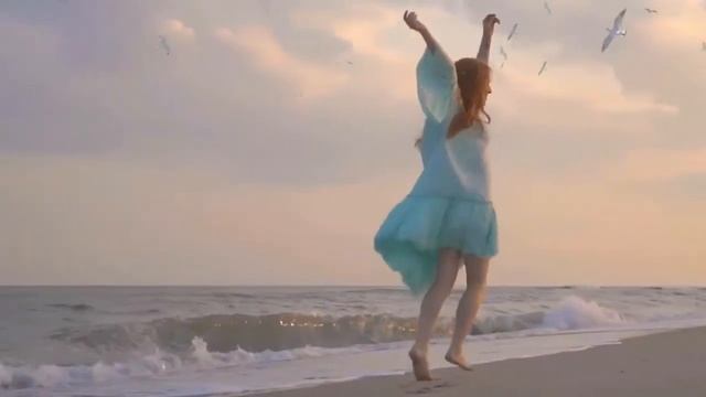 Футаж. Танец на берегу моря ??? смотреть онлайн
