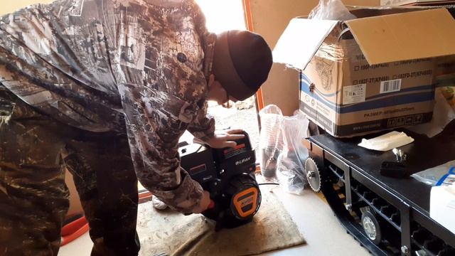 Купил моторягу для будущего снегохода. смотреть онлайн