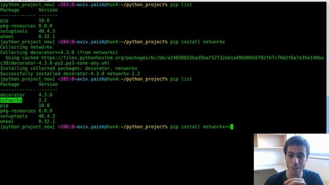 The virtuals part 1: using pip to manage python packages смотреть онлайн