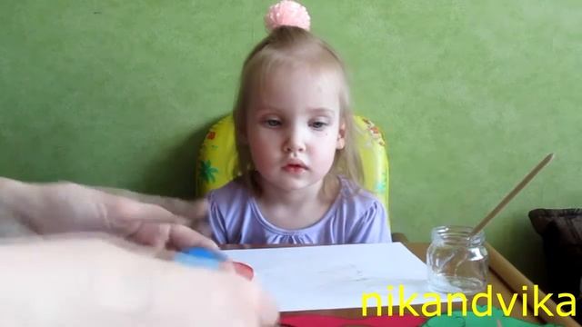 Поделки к пасхе с детьми. Аппликация из бумаги. Занятие с Вероникой. смотреть онлайн
