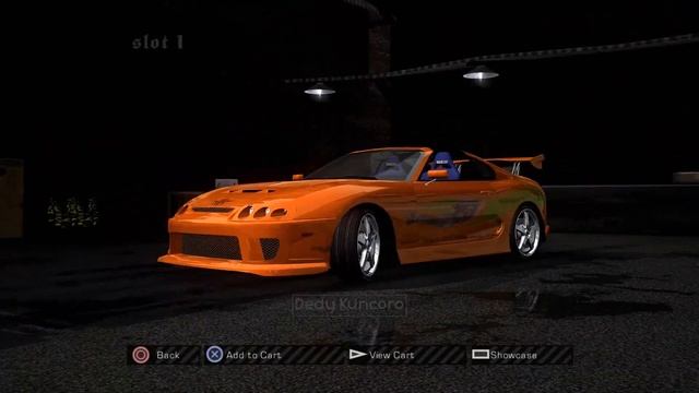 BUILD TOYOTA SUPRA MK4 BRIAN O'CONNER | NEED FOR SPEED MOST WANTED смотреть онлайн