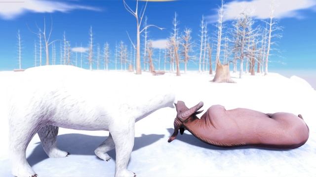 ✅ Polar Bear Hunts Prey - Animal Revolt Battle Simulator