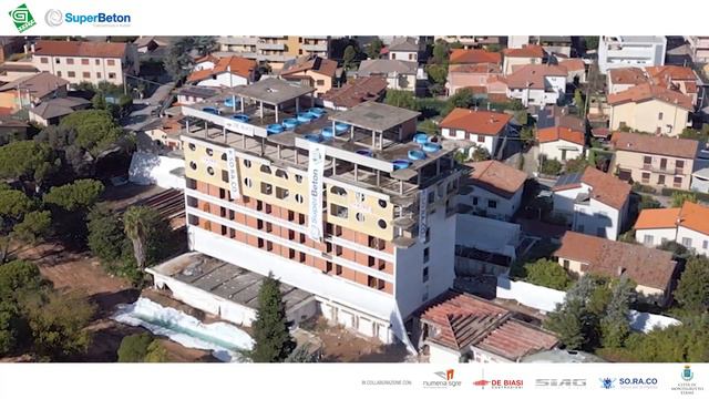 Demolizione con esplosivo - Ex Hotel Rio d’Oro - Montegrotto Terme (PD) смотреть онлайн