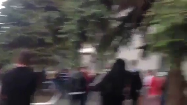 In Krasnoarmeisk Ukrainians shoot at unarmed people смотреть онлайн