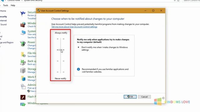 Disable User Account Control UAC Settings on Windows 10 смотреть онлайн