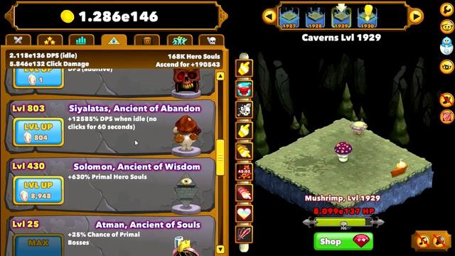 Clicker Heroes - MID to LATE game guide смотреть онлайн