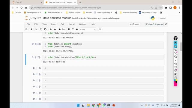 Learn Python programming in TAMIL | Date and Time | [Tamil] смотреть онлайн