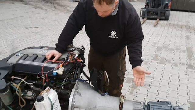 BMW 530 D Engine with Chevy TH 400 Transmission by "MatBad" смотреть онлайн