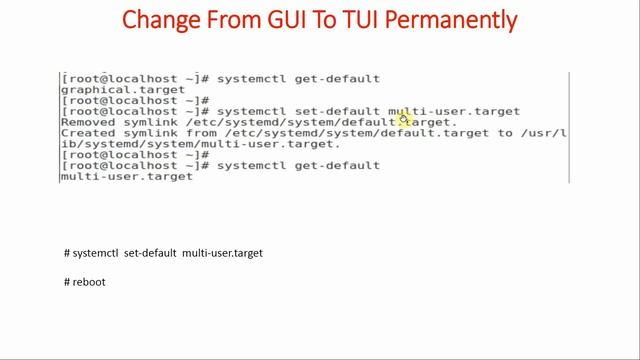 Change Default Mode to Command Line смотреть онлайн