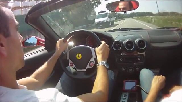 Ferrari F430 Spider Test Drive Maranello смотреть онлайн