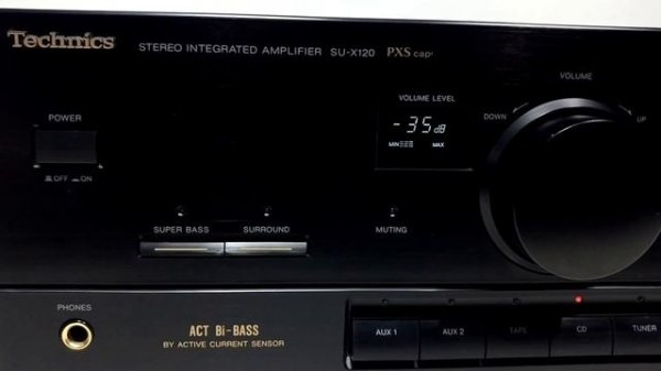 TECHNICS SU-X120 PXS cap Stereo Integrated Amplifier
