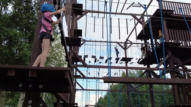 Верёвочный парк Нижневартовск смотреть онлайн