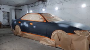 Покраска Toyota Mark2
