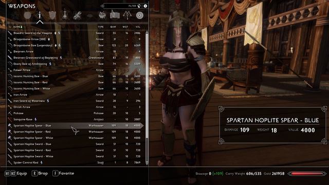 Skyrim SE: Ryan Reos Spartan Hoplite - BHUNP смотреть онлайн