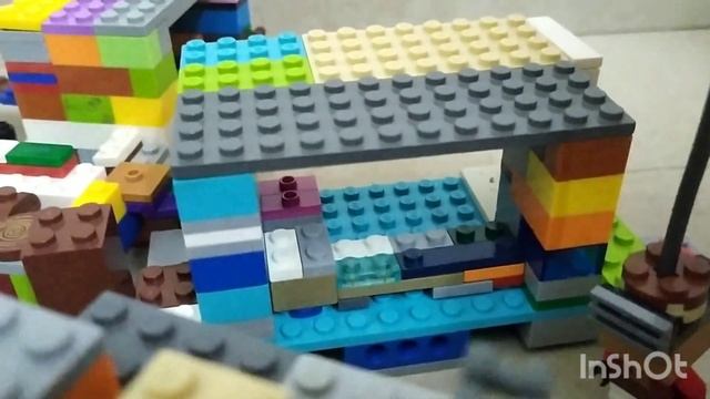Lego Minecraft Axolotl house under the ocean (mix bricks) ?? #lego #legominecraft #axolotl #kids смотреть онлайн