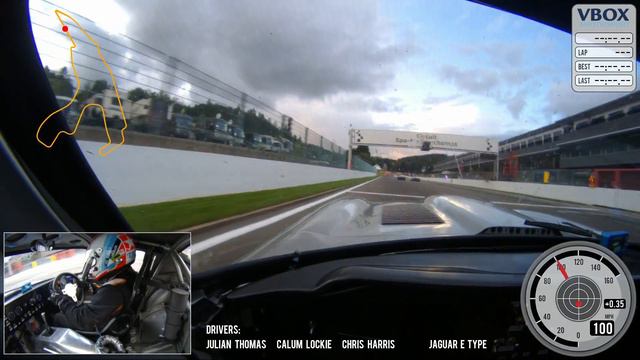 Chris Harris carves up the field in a low drag E-Type at the Spa 6 hours 2017 смотреть онлайн