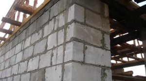 Дачный домик своими руками из пеноблока