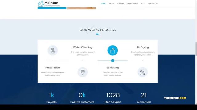 Asahi - Cleaning Services WordPress Theme handyman 13 смотреть онлайн