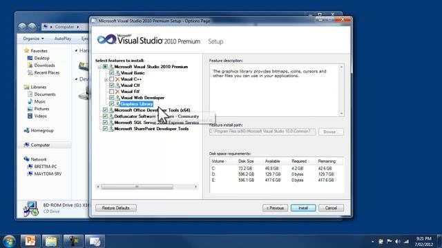 CS\M02\T02 - Installing Visual Studio 2010 смотреть онлайн
