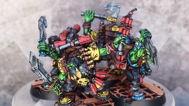 [Turntable] Ork Kommandos: Bad Moons and Deathskulls, Comic book style смотреть онлайн