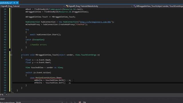 Xamarin Android Tutorial 78 SignalR App смотреть онлайн