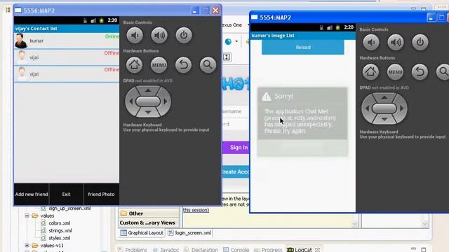 M-Chatting: Android Mobile Chatting | Android Final Year Project смотреть онлайн