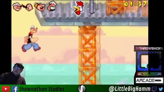 Popeye: Rush for Spinach - Throwback Arcade смотреть онлайн