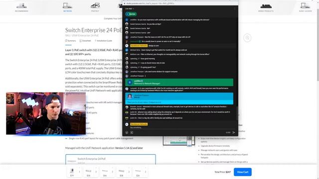 live stream 133: Cisco Small business, Unifi 2022 full network build смотреть онлайн