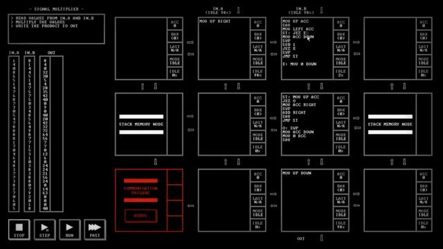 E07 TIS-100 - Умножение и вывод Белого Квадрата смотреть онлайн