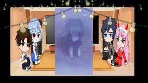 °Реакция "Евангелион"и"Милый во франксе" друг на друга°