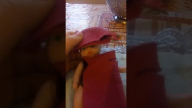 Обзор на мини Реборна(пупса) смотреть онлайн