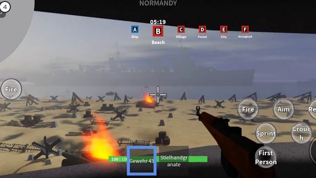 D-Day script mobile – (Silent aim) For Fluxus And Hydrogen смотреть онлайн