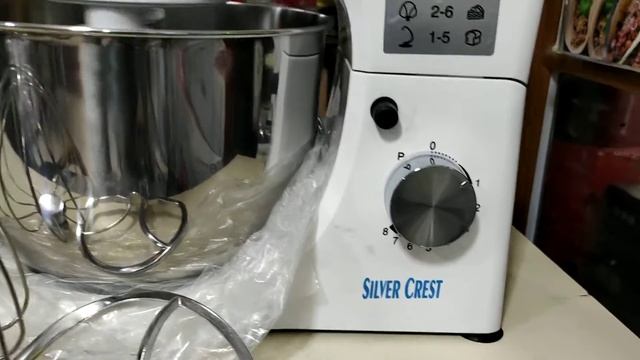 German Silvercrest 3.5 liters dough mixer 1000 watt смотреть онлайн
