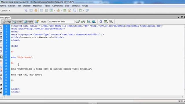 Conceptos básicos de PHP смотреть онлайн