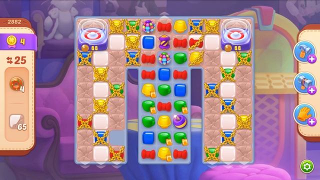 HomeScapes Дворецкий #388 (уровни 2877-2885) Расширяем Террасу и Хитрый судья Скотти смотреть онлайн